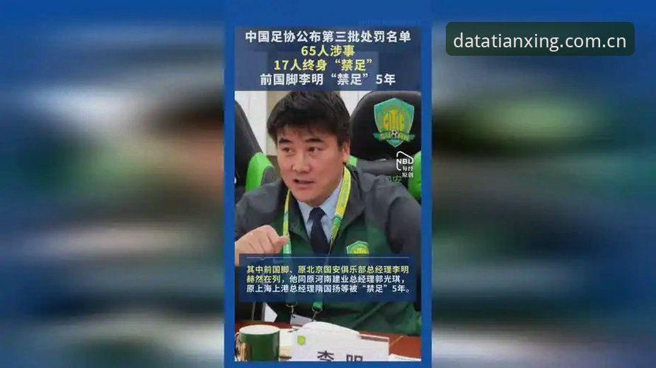 足球界的清朗行动vs黑暗交易：中国足协第三批禁足名单揭示的深层问题